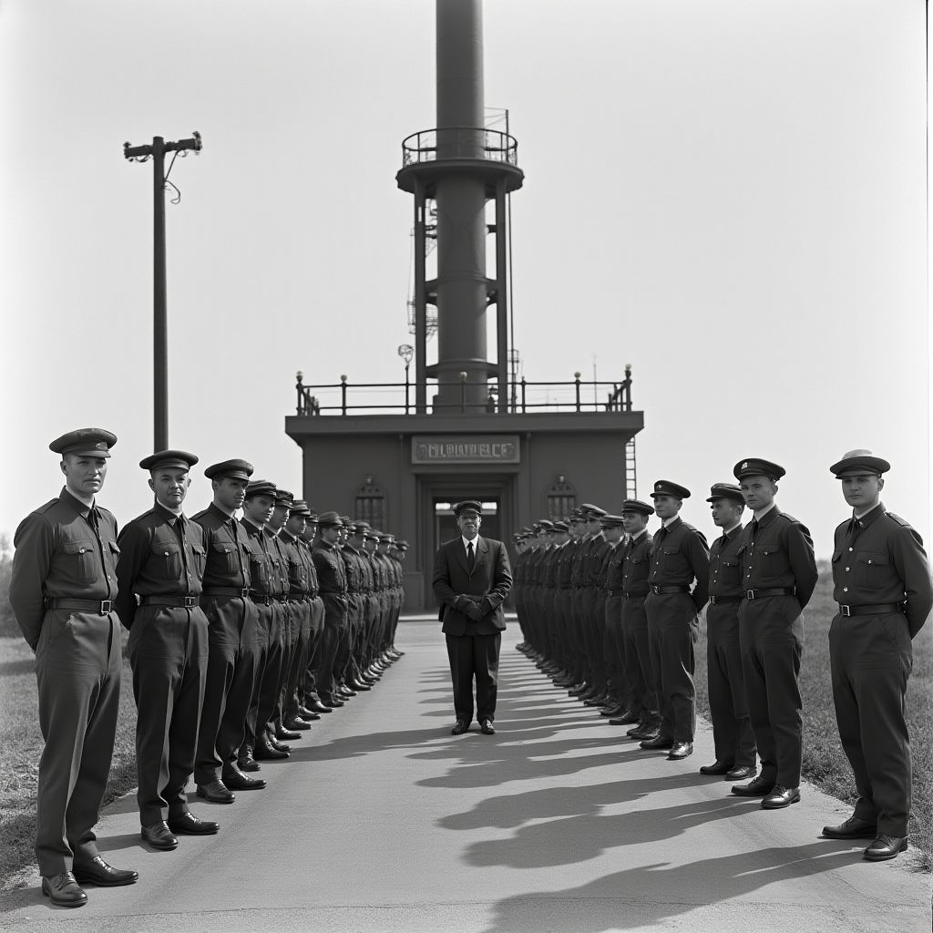 Imagen histórica de YPF